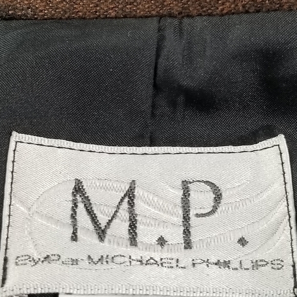 Michal Phillips button front jacket pockets size 8 - Picture 3 of 8